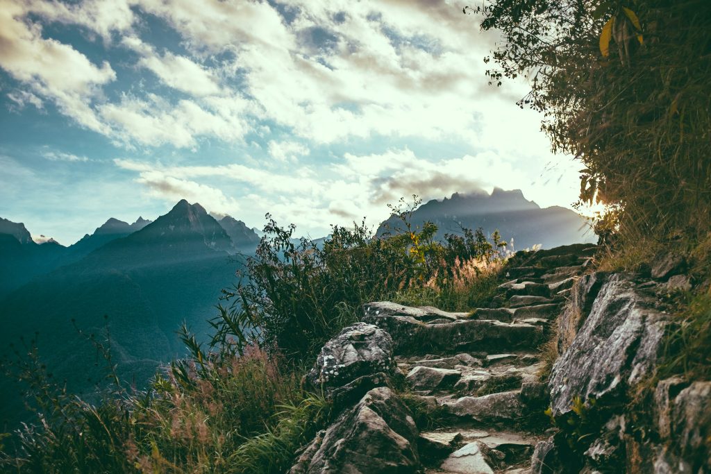 Rocky mountain trail
